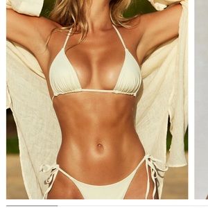 NWT Ivory Palma Top Monday Swim